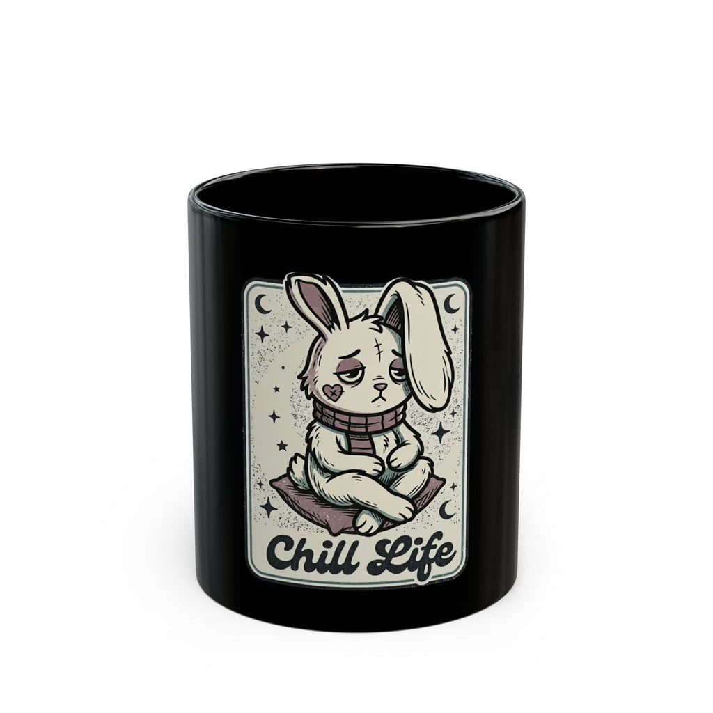Chill Life Bunny Mug — Cute Relaxed Rabbit Coffee Cup (11oz & 15oz)
