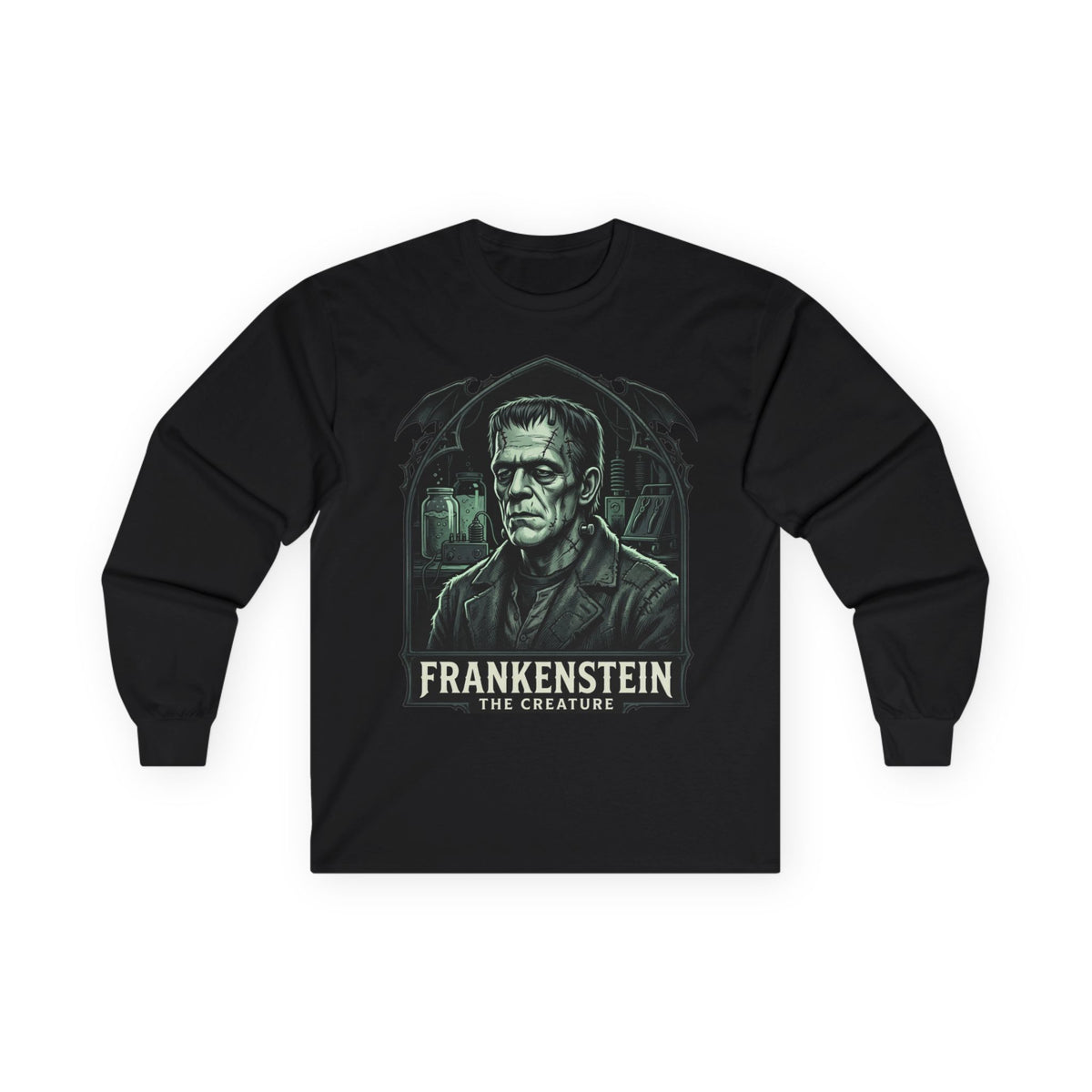 Frankenstein Creature Long Sleeve Tee