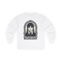 Wednesday Gothic Portrait Long Sleeve Tee