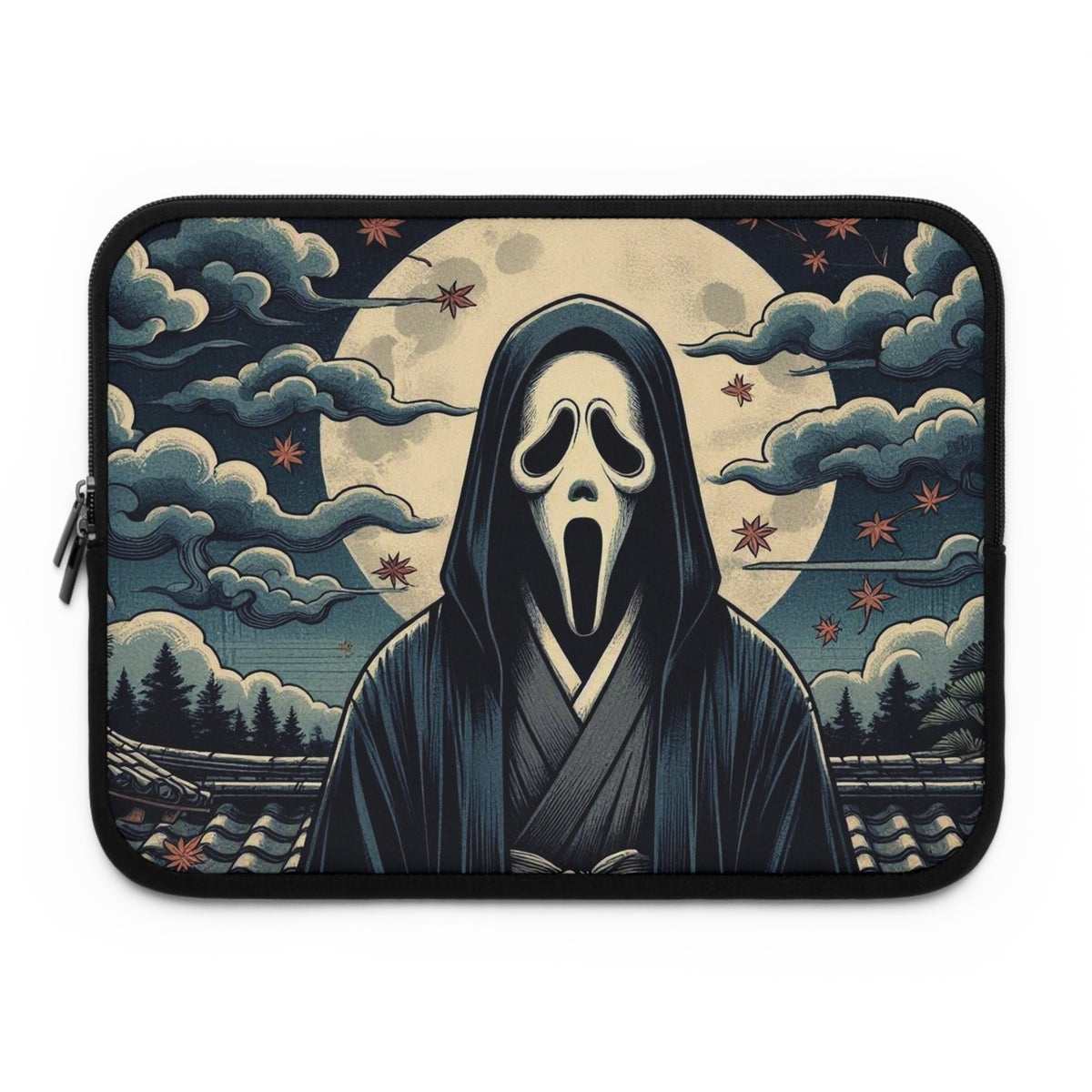 Ghostface Horror Moon Laptop Sleeve