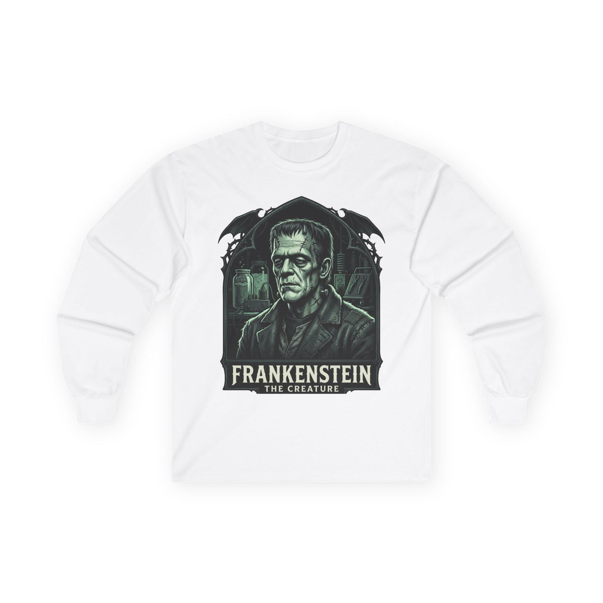 Frankenstein Creature Long Sleeve Tee