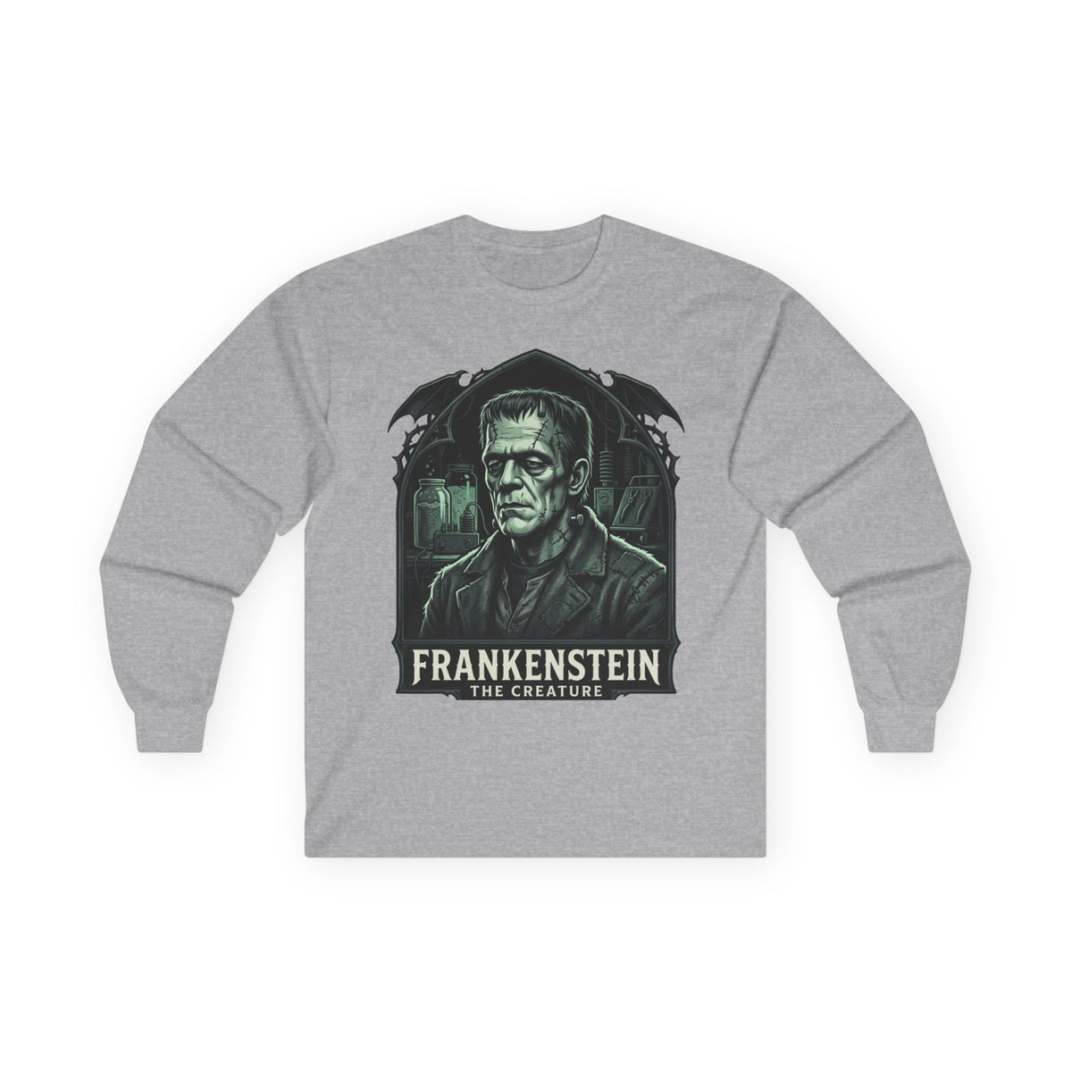 Frankenstein Creature Long Sleeve Tee